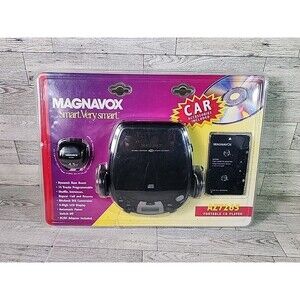 Philips Magnavox AZ7265 Portable CD Disc Player Car Adaptor & Power Supply New